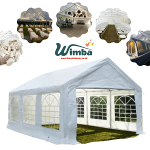 4x6m Deluxe Heavy-Duty Plus 500gsm PVC Marquee