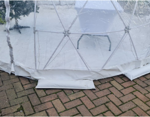 Hard surface anchoring kit - Sand weight bags x 14