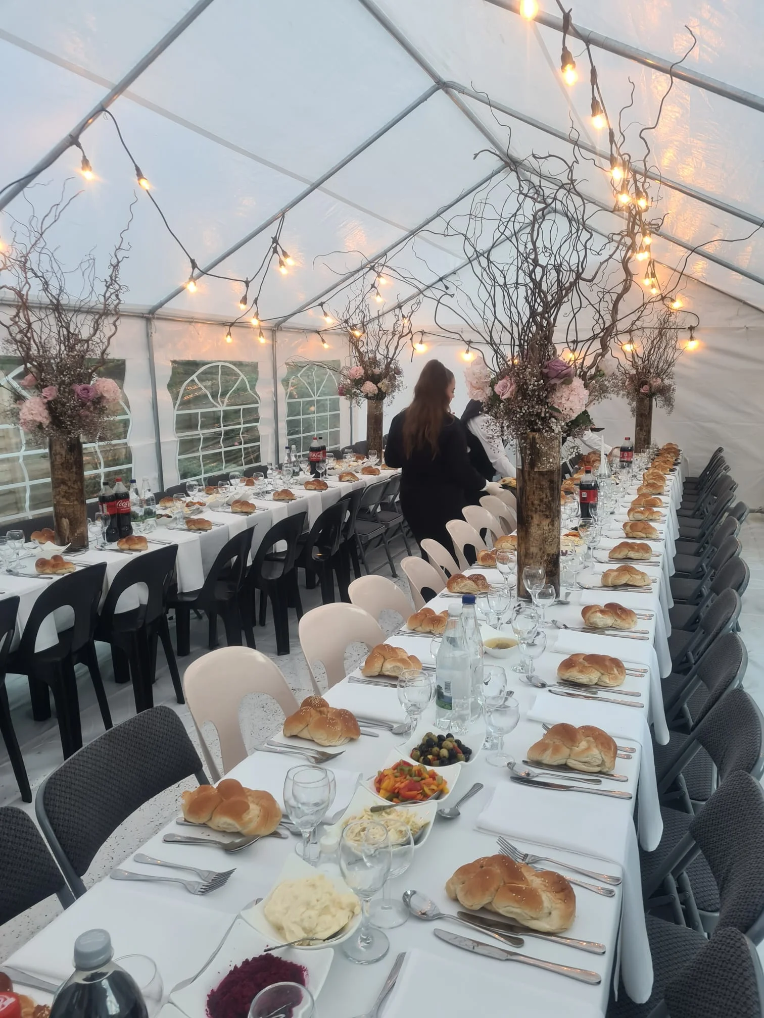 5x10m DIY HIRE - Marquee setup - Oct 23